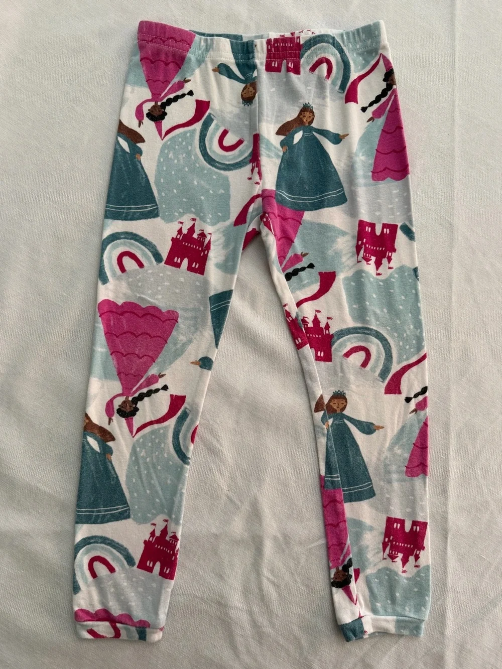 Girls 5T Princess Theme 2 Piece Fitted Pajama Set Bundle Carters & Disney